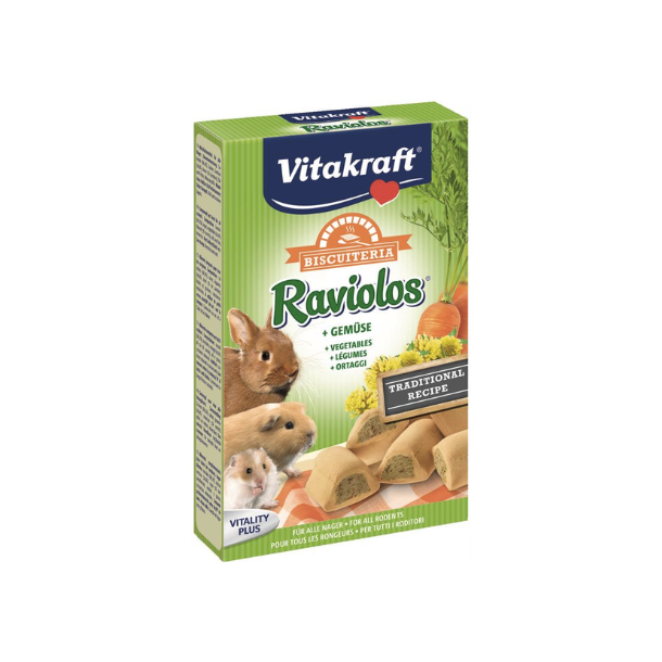 Vitakraft Raviolos godbidder til gnavere 100 g.